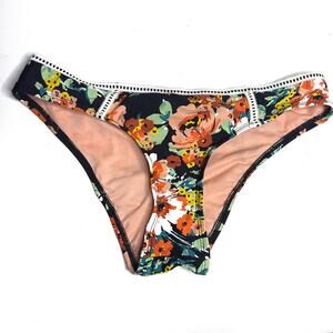 Lucky Brand Floral Swim Bikini Bottoms